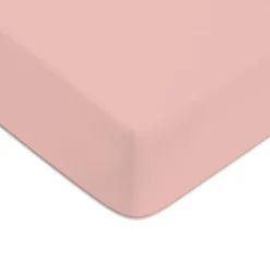 Drap housse en coton 57 fils uni bonnet 25cm 80x200cm