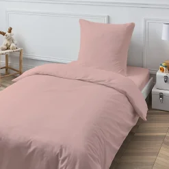 Drap housse en coton 57 fils uni bonnet 25cm 80x200cm