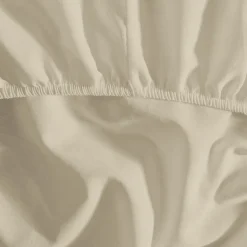 Drap housse en coton bonnet 30 cm Ficelle 80x200 cm STUDIO