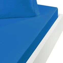 Drap housse en coton bonnet 30 cm Océan 160x200 cm STUDIO