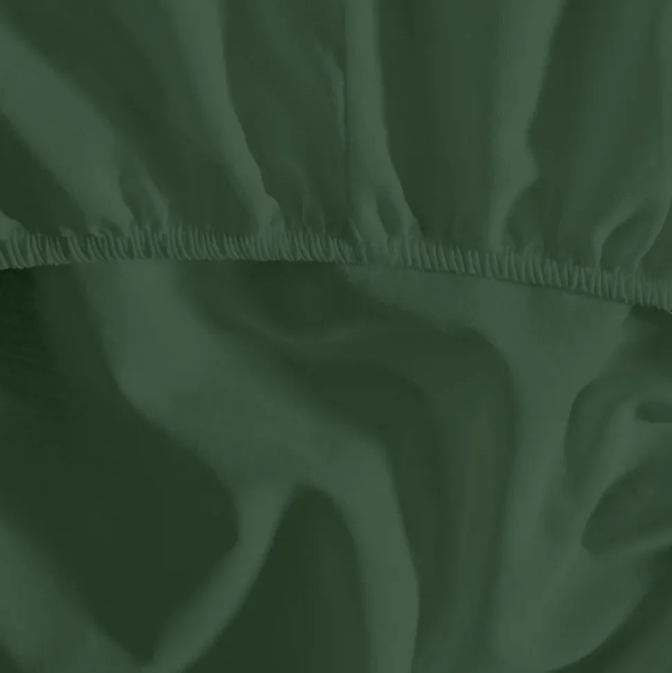 Drap housse en coton bonnet 30 cm Lichen 200x200 cm STUDIO