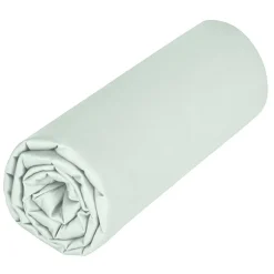 Drap housse en coton jersey Uni