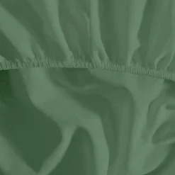 Drap housse en flanelle de coton bonnet 30 cm Lichen 180x200 cm KLAPPEN