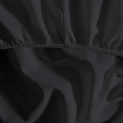 Drap housse en flanelle de coton bonnet 30 cm Anthracite 180x200 cm KLAPPEN