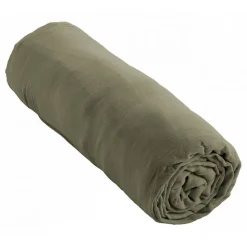 Drap housse "Gaïa" toutes dimensions "Gaze de Coton" - Gaïa Romarin - 90 x 190 cm bonnet de 30 cm