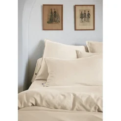 Drap housse "Lysandre" toutes dimensions "Lyocel" L'effet Papillon - Lysandre Pampa - 160 x 200 cm bonnet de 30 cm