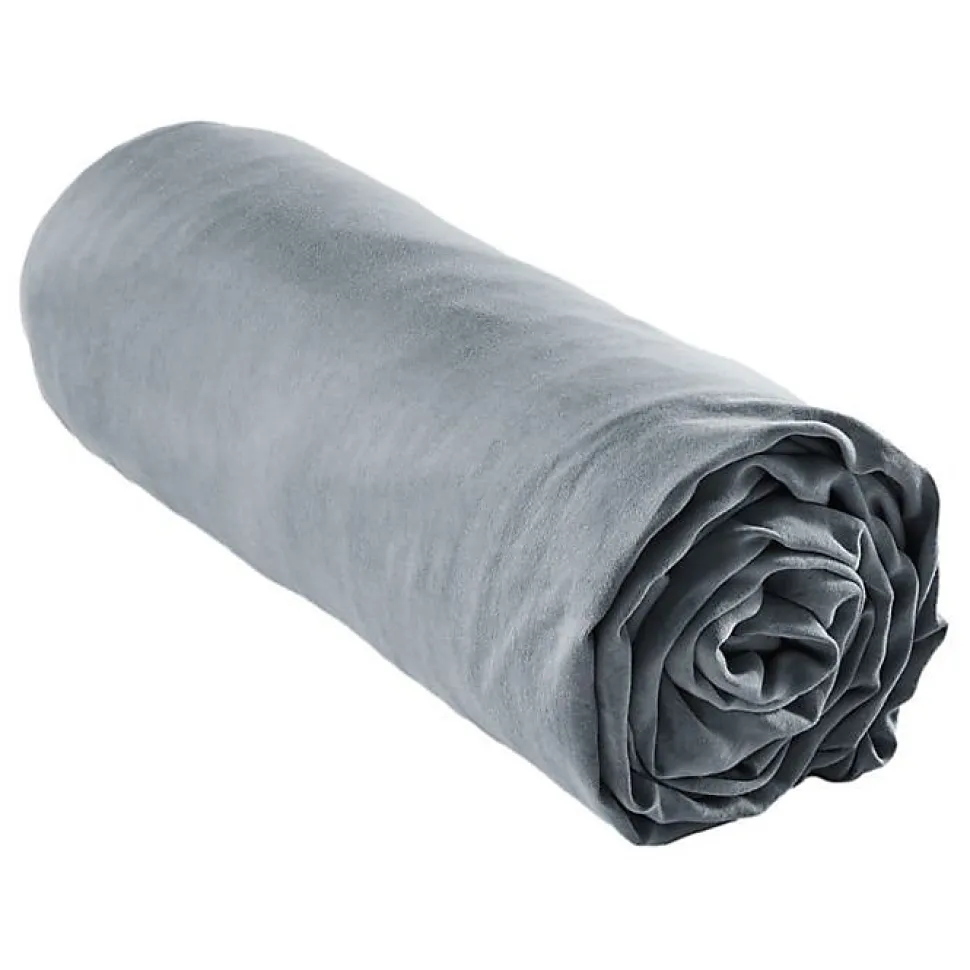 Drap housse "Lysandre" toutes dimensions "Lyocel" L'effet Papillon - Lysandre Stone - 160 x 200 cm bonnet de 30 cm