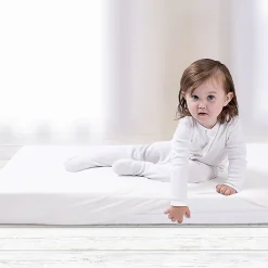 Drap Housse Matelas Enfant Fibre Bambou Oeko-tex 60 X 120 Cm