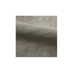 Drap housse Palace pur coton teint lavé 63 fils/cm² Vent du sud - Palace Naturel - 140 x 190 cm bonnet de 35 cm