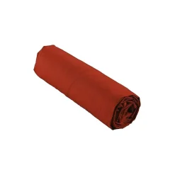 Drap Housse Percale Bonnet 30 Cm 190x140cm rouge
