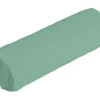 Drap housse percale de coton 80 fils/cm² - 160 x 200 cm - Bonnet 30 cm - Vert amande - AGAMI de PALACIO