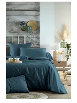 Drap housse percale en coton Nuage