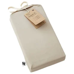 Drap housse "Salomé" Viscose de bambou 120 fils/cm² toutes dimensions - Salomé Pampa - 180 x 200 cm bonnet de 30 cm