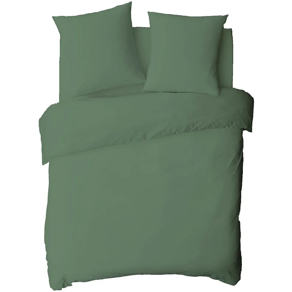 Drap housse uni en coton 57 fils 160x200cm