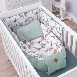 Drap housse uni en gaze de coton