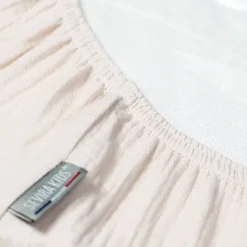 Drap housse uni en gaze de coton
