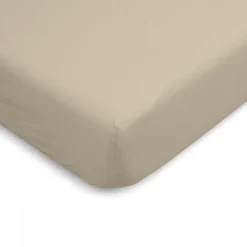 Drap Housse uni 140x190cm PERCALE LIN