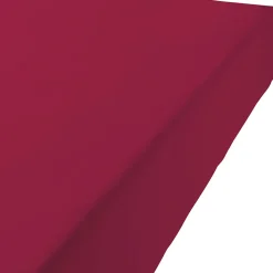 Drap housse 90x190 +35 cm 100% Coton 57 fils Cerise