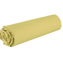 Drap housse 90x190 +35 cm Coton 57 fils Gold
