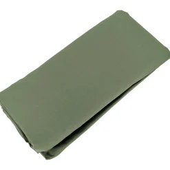 Drap housse 160x200 cm bonnet 40 cm percale de coton PASSION PERCALE vert Kaki