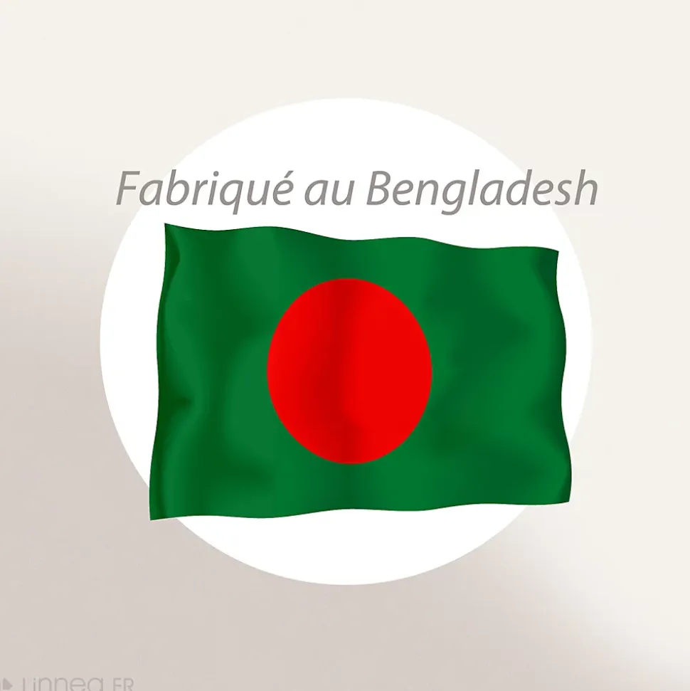 Drap housse 180x200 cm percale de coton RÉCIT D'HIVER rayures