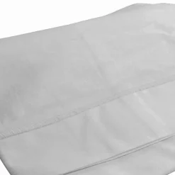 Drap plat avec point bourdon (120x180 cm - Gris Perle)