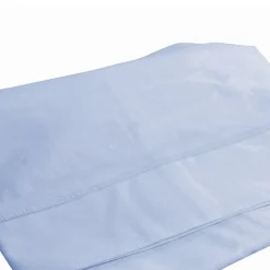 Drap plat avec point bourdon (120x180 cm - Bleu ciel)
