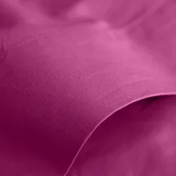 Drap plat Coton Pur Prémium 240 x 300 cm Magenta