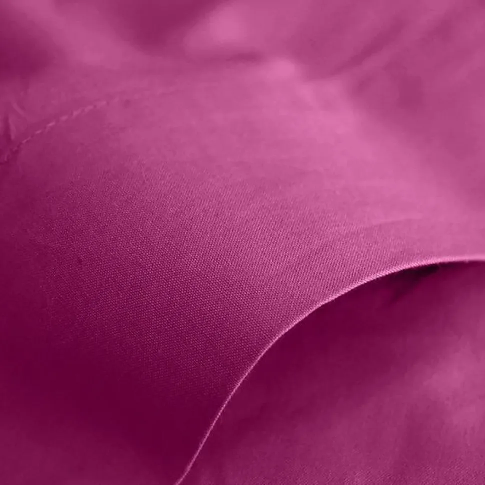 Drap plat Coton Pur Prémium 240 x 300 cm Magenta