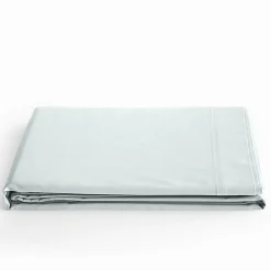 Drap plat Coton Pur Prémium 240 x 300 cm vert clair coton