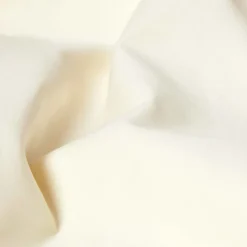 Drap plat en satin de coton égyptien 1000 fils ivoire, 240x275 cm - HOMESCAPES