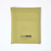 Drap plat en satin de coton égyptien 1000 fils vert olive, 240x275 cm - HOMESCAPES