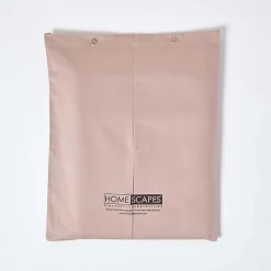 Drap plat en satin de coton égyptien 1000 fils taupe, 240x275 cm - HOMESCAPES