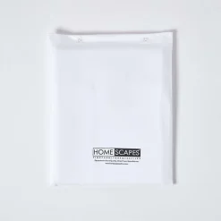 Drap plat en satin de coton égyptien 1000 fils blanc, 240x300 cm - HOMESCAPES