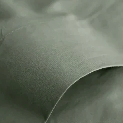 Drap plat Prémium Coton Pur 180x290 cm Vert fonce