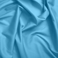 Drap plat Prémium Coton Pur 240 x 300 cm Turquoise