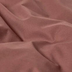 Drap plat uni 100 % coton égyptien 200 fils marron chocolat, 240x275 cm - HOMESCAPES