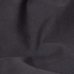 Drap plat uni 100 % coton égyptien 200 fils noir, 240x300 cm - HOMESCAPES