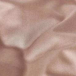 Drap plat uni en coton égyptien bio 400 fils marron, 180x290 cm - HOMESCAPES