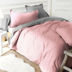 Drap plat uni 180x290 cm coton ALTO Macaron