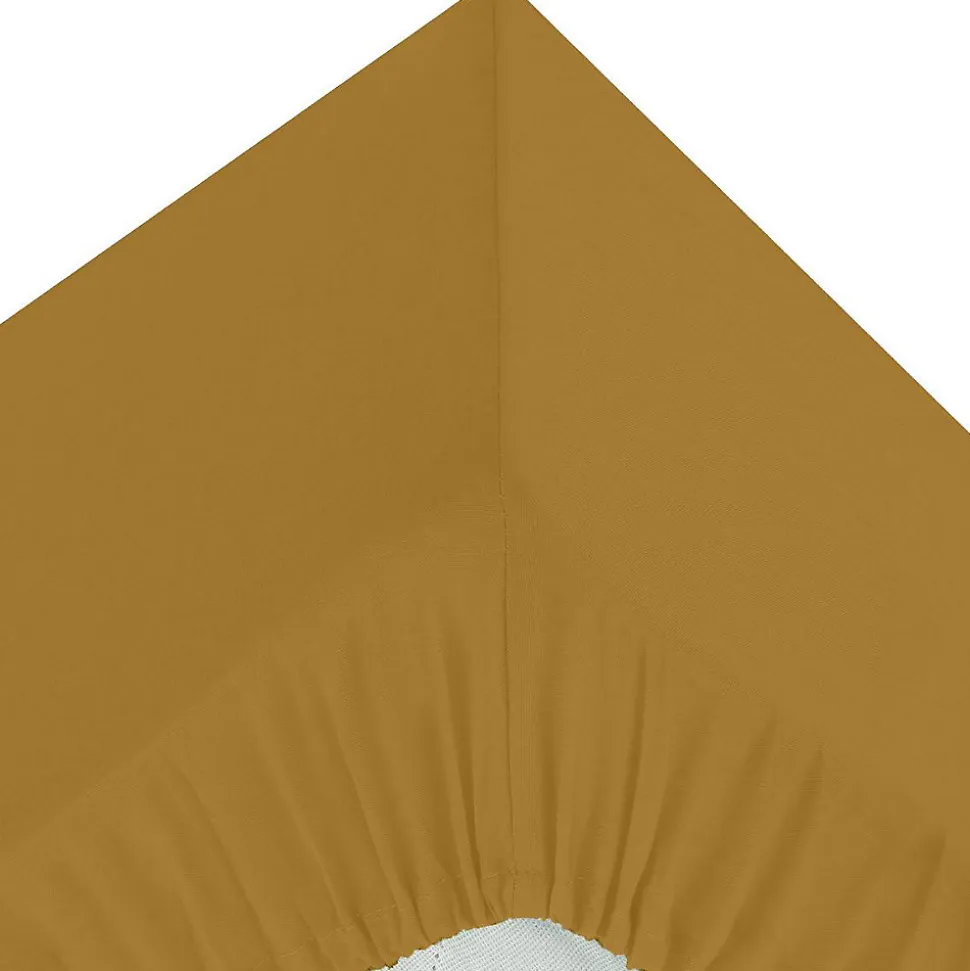 Drap-housse - percale - mordoré - 180x200 cm - Atmosphera