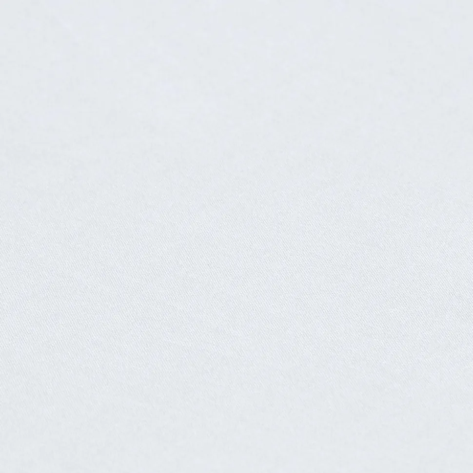 Drap-housse blanc 100% coton égyptien 200 fils 140 x 200 cm - HOMESCAPES