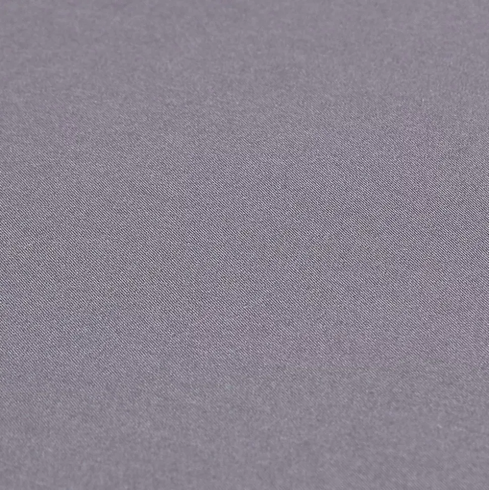 Drap-housse gris foncé 100% coton égyptien 200 fils 120 x 190 cm - HOMESCAPES