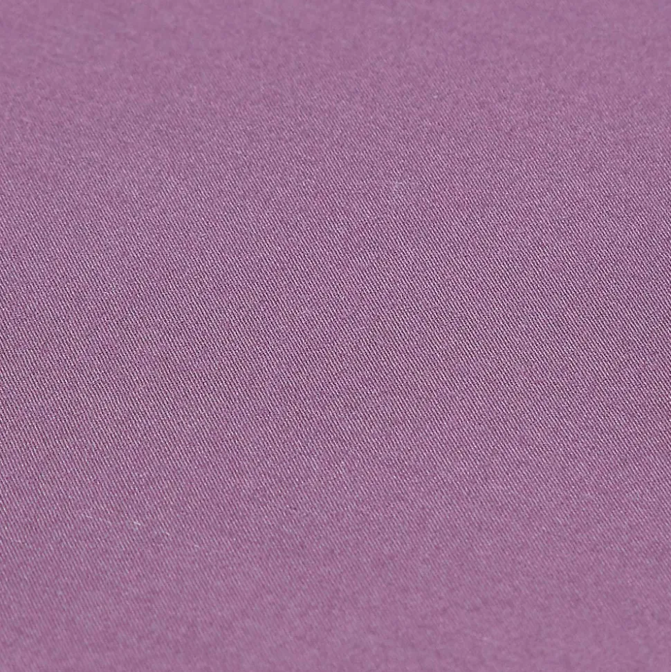 Drap-housse raisin 100% coton égyptien 200 fils 90 x 190 cm - HOMESCAPES