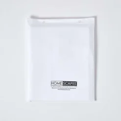 Drap-housse uni 180 x 200 cm 100 % coton égyptien 1000 fils coloris blanc - HOMESCAPES