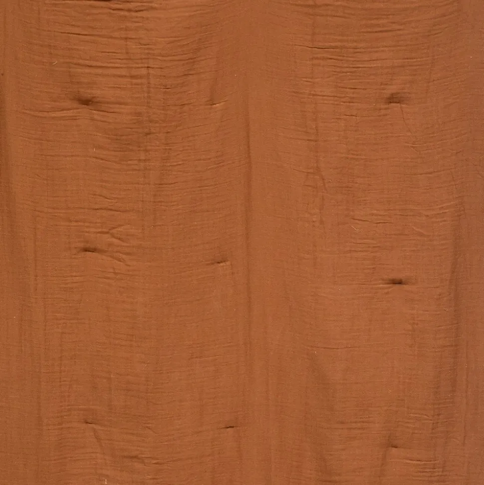 Édredon gaze de coton 100x140 noisette