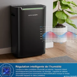 Déshumidificateur 20 litres adapté pour chambre salon cave Dehumidifier