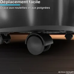 Déshumidificateur 20 litres adapté pour chambre salon cave Dehumidifier