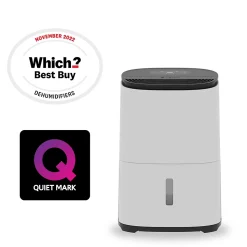 Déshumidificateur & Purificateur MeacoDry Arete One 10L. Silencieux, basse conso. Élimine humidité & purifie l'air.