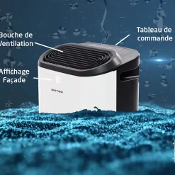 Déshumidificateur + purificateur wifi 215W Britec